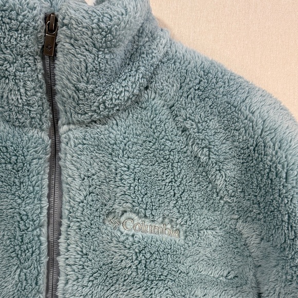 Columbia Women's Teal Teddy Jacket - Picture 2 of 7